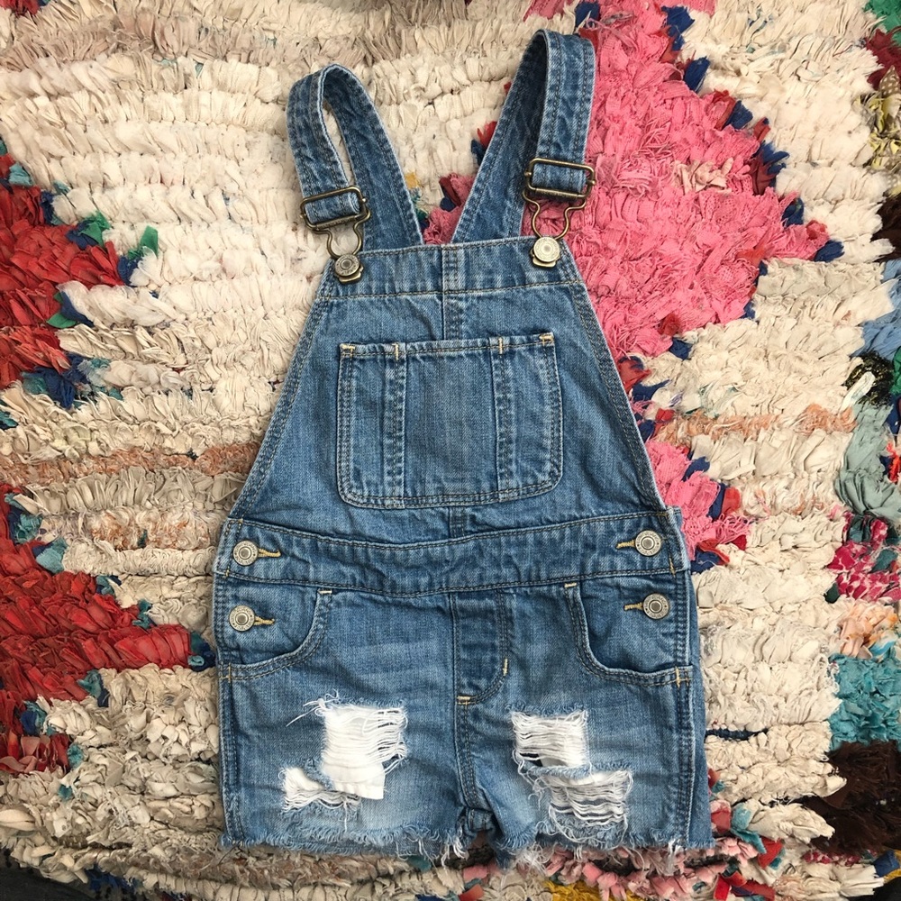 Baby Gap Customized Short Overalls